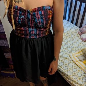 Indian print womanly form-inspired midi/long DRESS